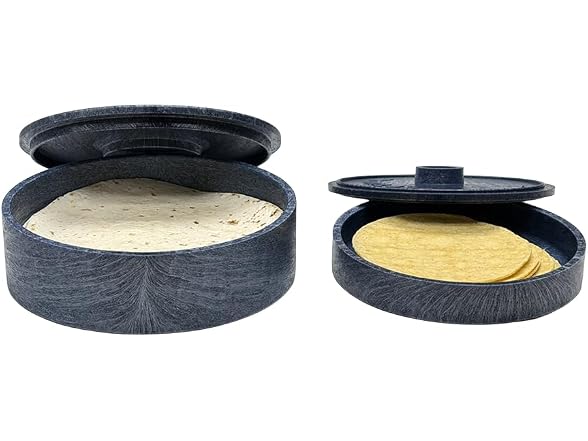 7” & 8” Corn and Flour Tortilla Server, Blueberry