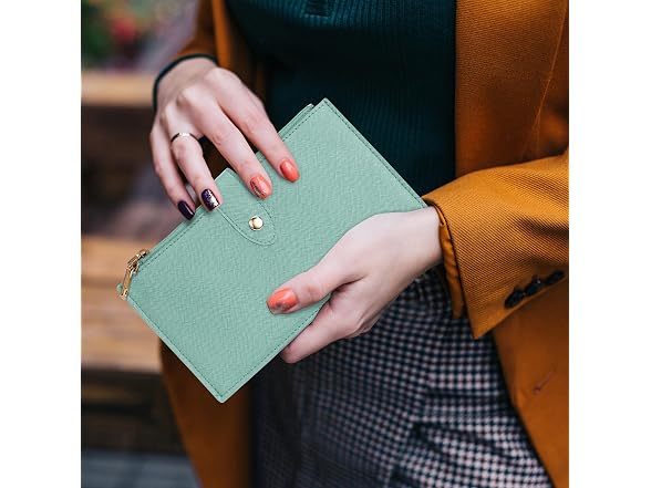 Travelambo RFID Wallet, Women's Large