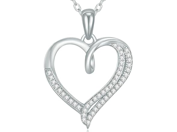 LAVALE Necklace Silver 14K White Gold