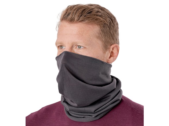 Tough Headband Neck Gaiter, Dark Gray