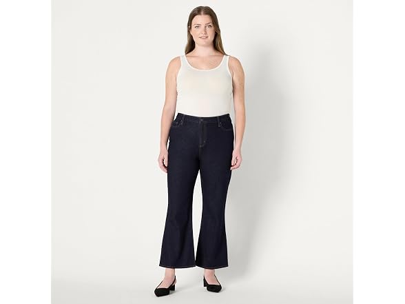 Amazon Essentials Women Stretch Mid-rise Kick Jean