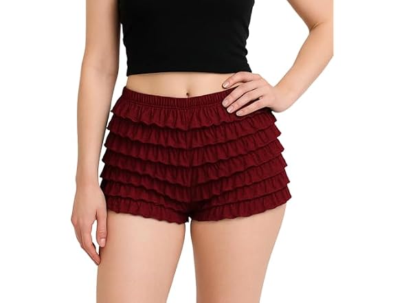BellaSous Women's (XL) Lace Ruffle Pettipant