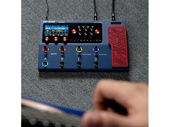 Valeton GP-200X Multi-Effects Guitar & Bass Processor Pedal