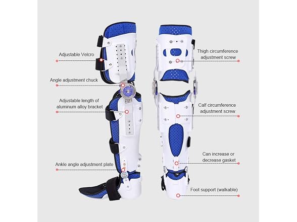 UYCVT Adjustable Hinged Leg Knee Brace