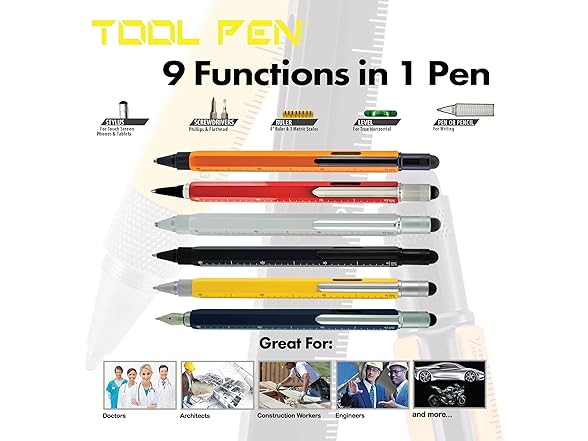 Monteverde USA Tool Ballpoint Pen – Silver Finish