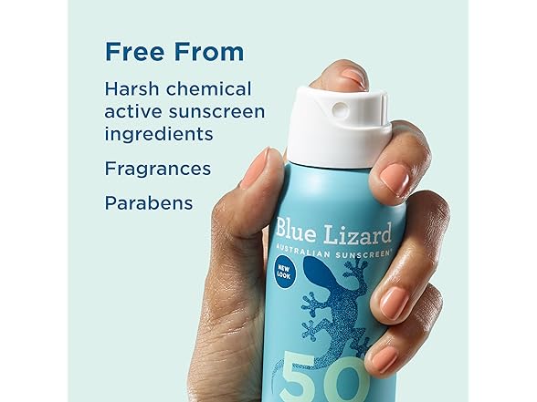 Blue Lizard Sensitive Mineral SPF 50 Spr