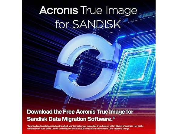 Sandisk WD Blue 4TB SN5100 NVMe SSD - M.2 2280,