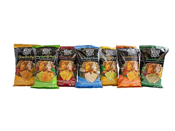 (6 Pack) Wicked Crisps Baked Bold Crisps