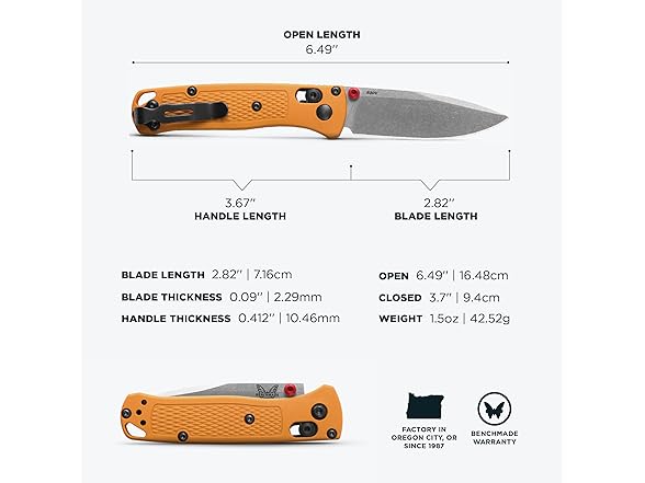 Benchmade Mini Bugout Knife - Sage Green Grivory