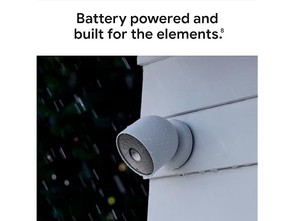 Google Nest Outdoor and Indoor Cam White