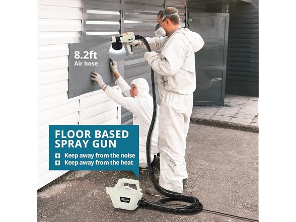 TILSWALL Shark800 800W Paint Sprayer White