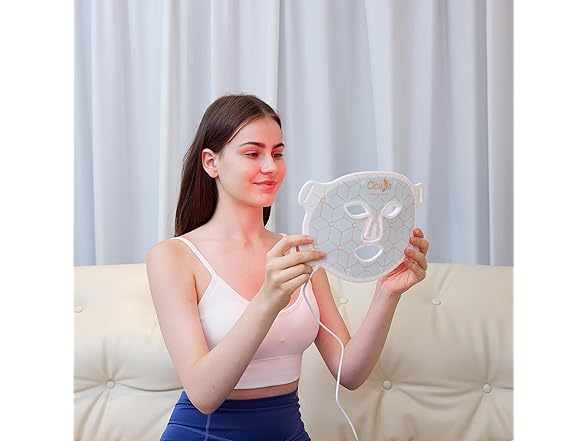LED Red Light Therapy Face Mask & Neck