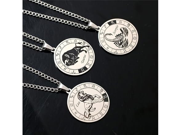 Ailiessy 12 Constellation Necklace