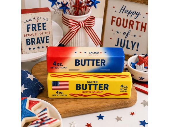 2-Pack Mystery USA Butter Squishy