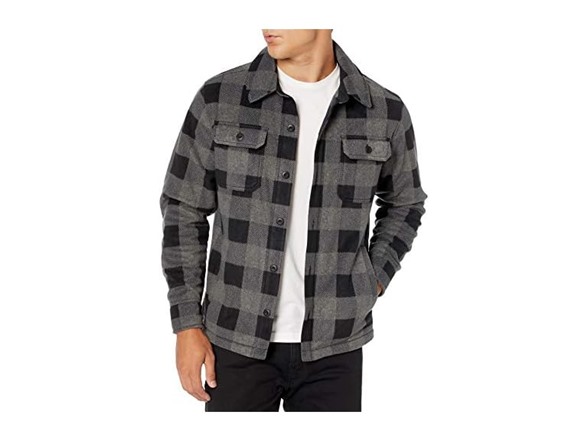 Black Charcoal Buffalo Plaid