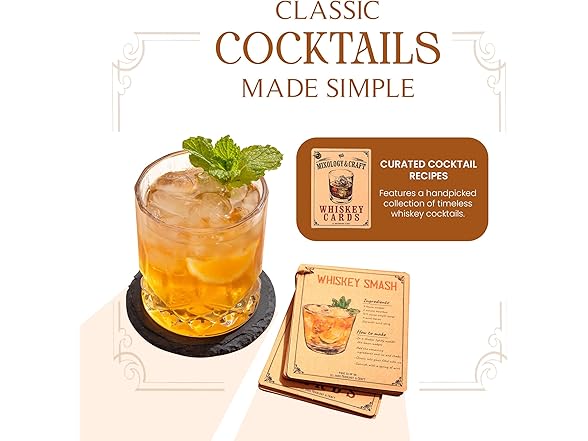 Mixology & Craft Whiskey Gift Set