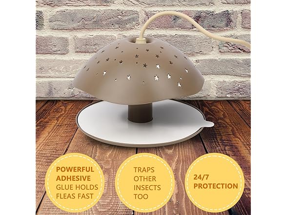 2 Packs of Sticky Flea Traps