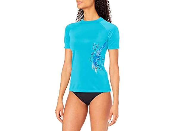 Kanu Surf Women's Katya Aqua Rashguard (XL)