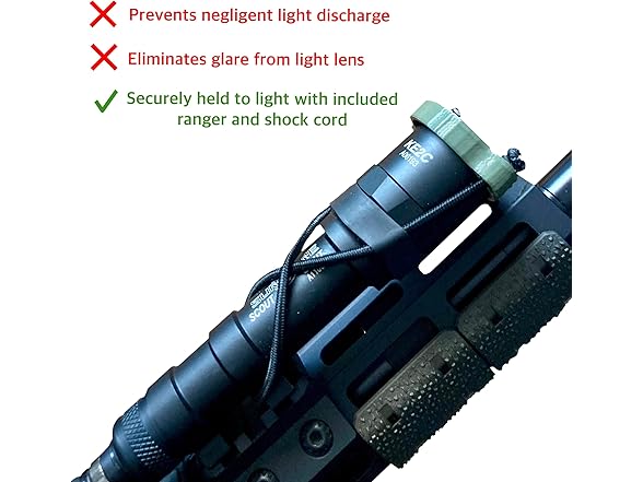 Light Cover Weapon Flashlight Black