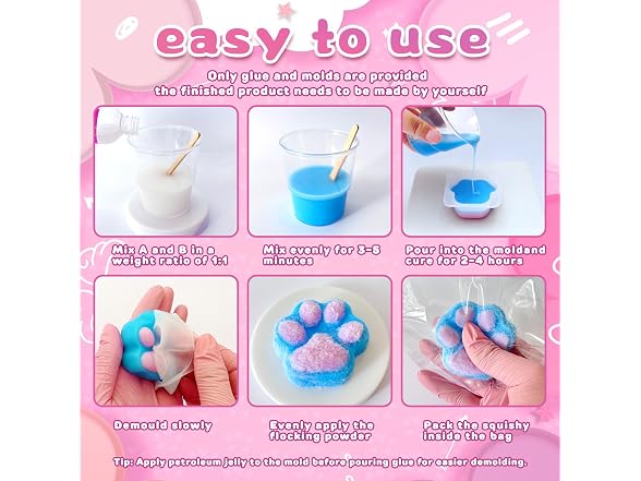 HOOLYUK Taba Toy DIY Squishy Making Kit