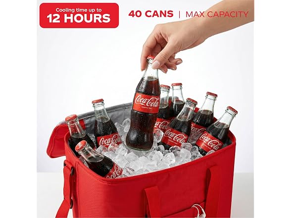 Coca-Cola Tote Bag, 40 Can