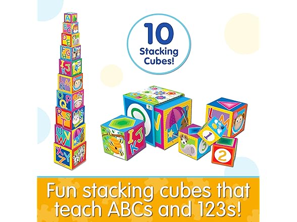 Play & Learn STEM Stacking Cubes