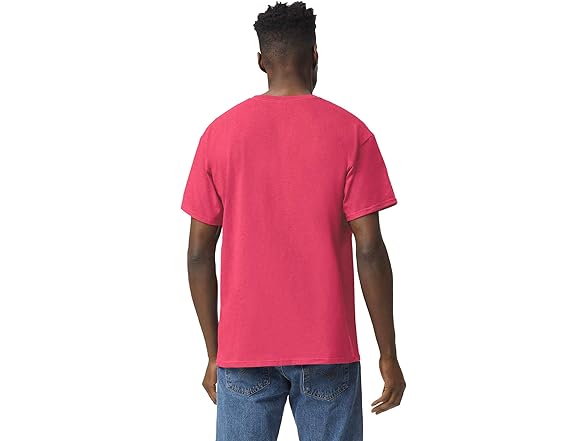 Gildan Mens Heavy Cotton T-shirt (Large)
