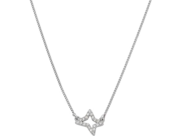 AllSaints Women's Star Charm Pendant Necklace