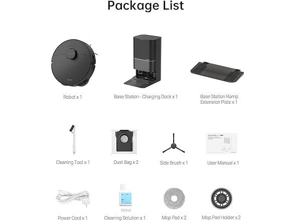 DREAME X30 Ultra Robot Vacuum and Mop