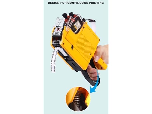 Handheld mx-6600 Dual Price Labeller Gun