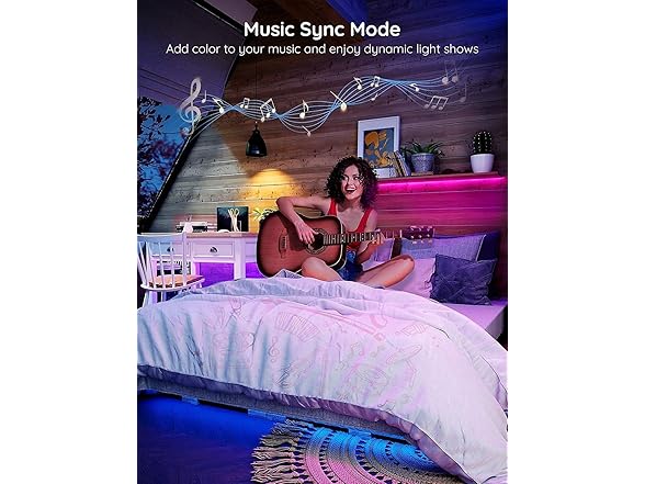 Govee Smart RGB LED Strip Lights 2 Rolls of 16.4ft