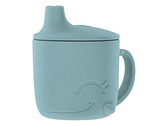 Nuby Silicone Sippy Cup - Blue Whale