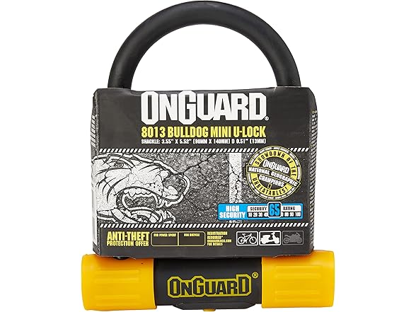 Onguard Bulldog Mini 8013 D Lock