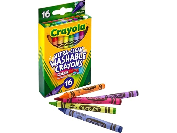 Crayola Ultra-Clean Washable Crayons