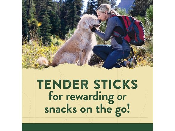 Zuke's Adventure Sticks Natural Dog Treats, 6oz Pouch