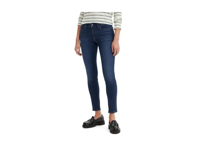 Levi's Women's 711 Skinny Jeans, Marine Overboard, 32 (US 14) R