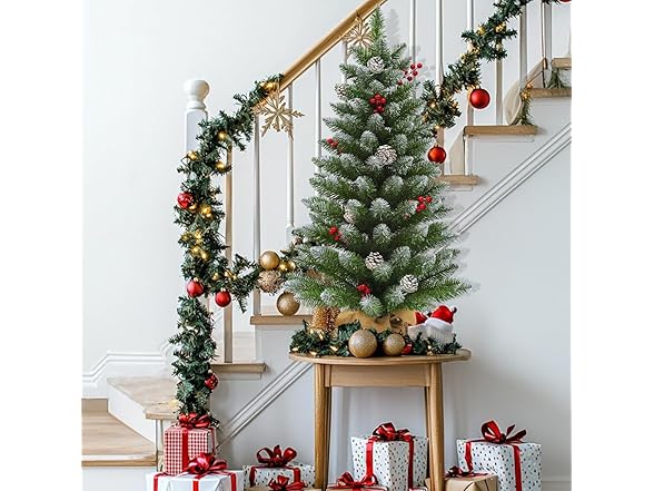 KISIQI 3ft Artificial Christmas Tree