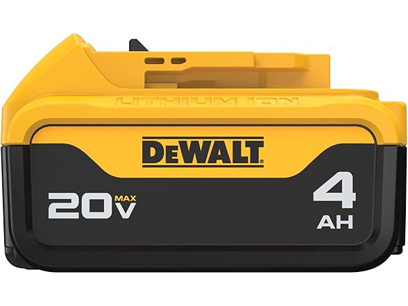 DEWALT DCB204-2 20V MAX Battery, 4.0-Ah 2-Pack