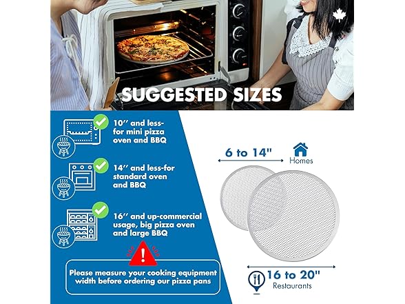 Norjac 8 Inch Pizza Screen,Aluminum Mesh