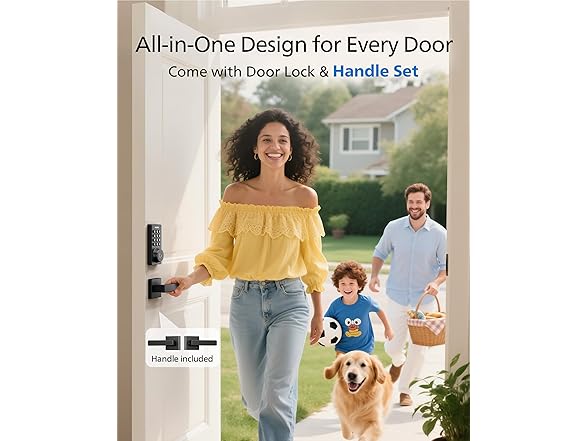 Philips WiFi Keypad Door Lock with Handle