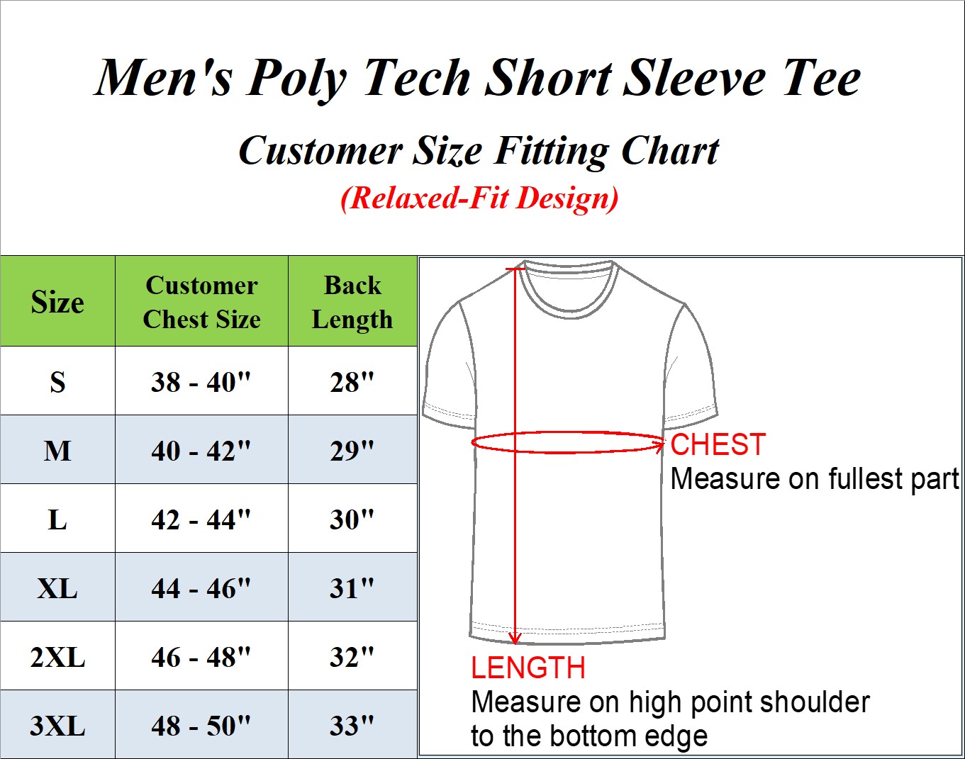3Pk Or 5Pk Mens Poly Tech S/S Tee - Gallery 20
