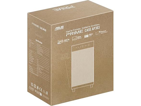 ASUS Prime AP303 White Edition ATX PC Case