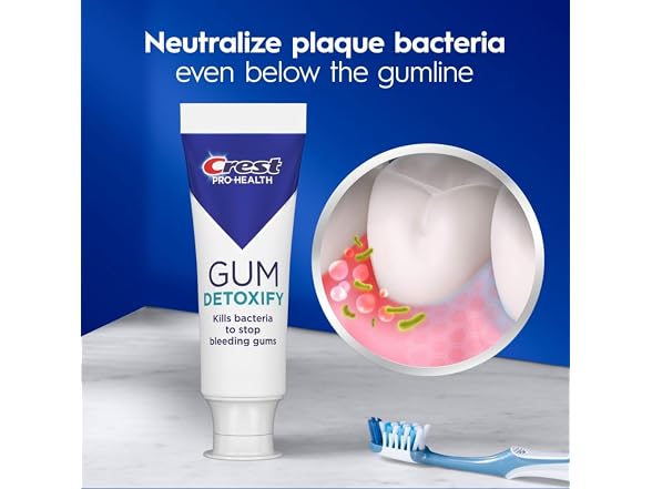 Crest Pro Health Gum Detoxify Deep Clean