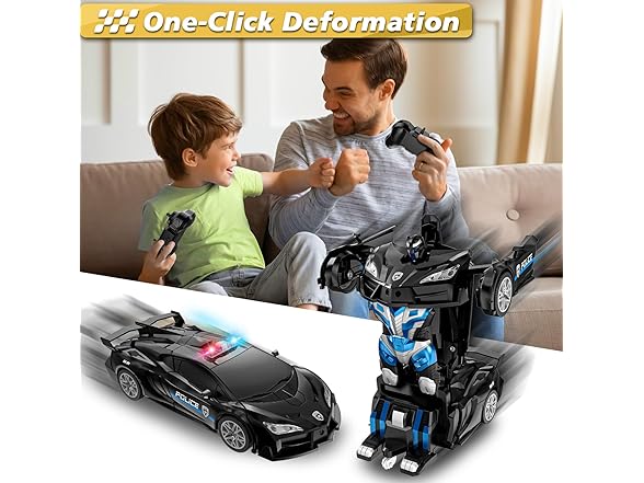 CEGOUFUN Remote Control Car with Transformation