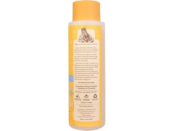 Burt’s Bees for Pets Tear Free Puppy Shampoo & Conditioner