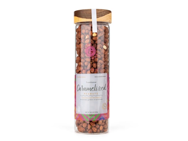 (3pk) Krok Krak Caramelized Peanuts in Glass Jar