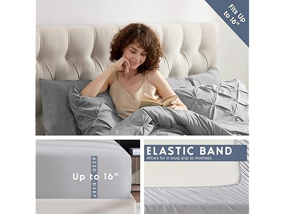 Nestl 9 Piece California King Comforter Set