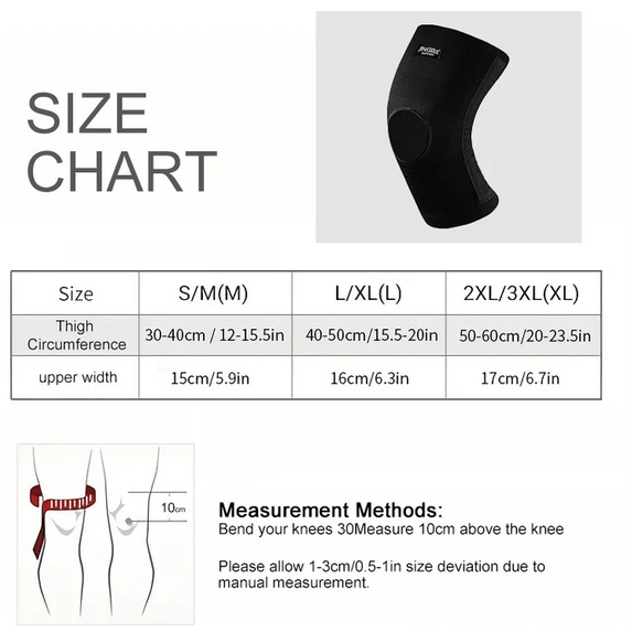 2 Pack Elastic Knee Support Protect Pad - Gallery 4