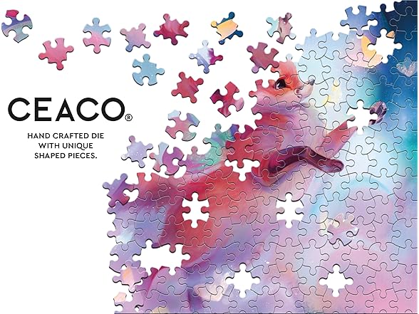 Ceaco  - Glitter - Butterfox - 100 Piece Jigsaw Puzzle