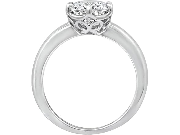 Amazon Essentials Women Ring Solitaire 2ct Platinu